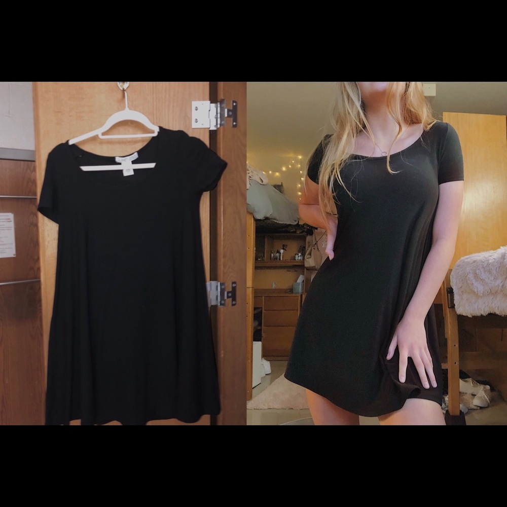 Black T-Shirt Dress
